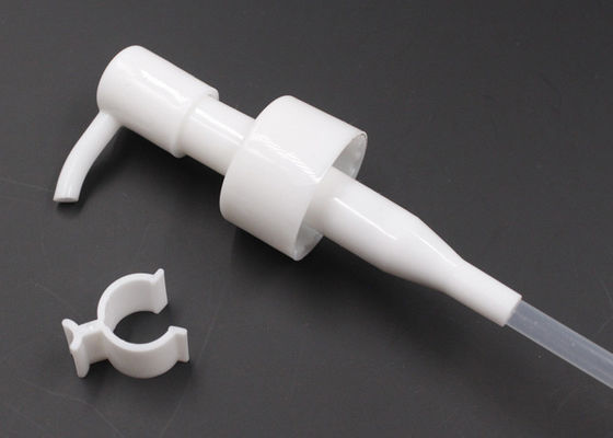 Plastic PP 24 410 Hand Soap Dispenser Pump With Clamp