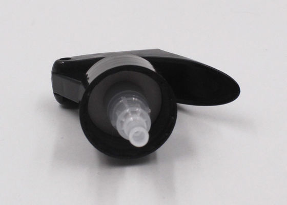 Black  Plastic Trigger Sprayer Pump 20/410 24mm / 28mm Anti Corrosion With Tube