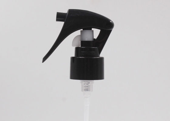 Black  Plastic Trigger Sprayer Pump 20/410 24mm / 28mm Anti Corrosion With Tube