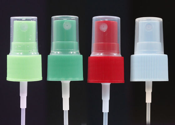 Red Ribbed 28/410 Spray Dispenser Pumps