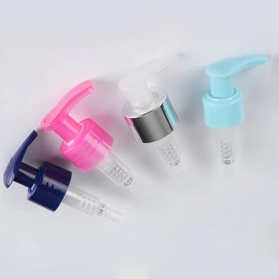 Plastic  Silver 24 / 410 Lotion Dispenser Pump