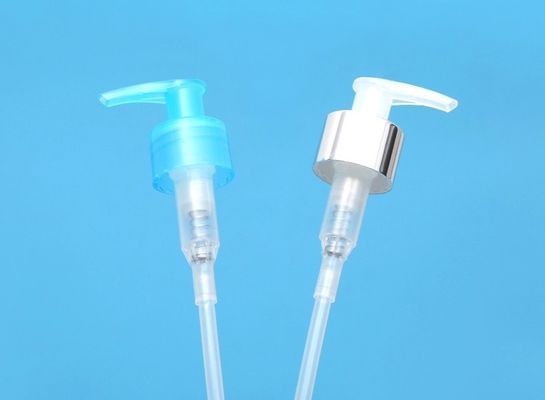 Plastic  Silver 24 / 410 Lotion Dispenser Pump