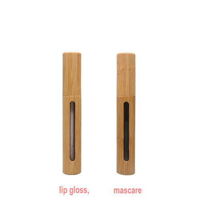 7ml Mascara Bamboo Cosmetic Bottle Makeup  Mascara Tube With Eyelash Brush