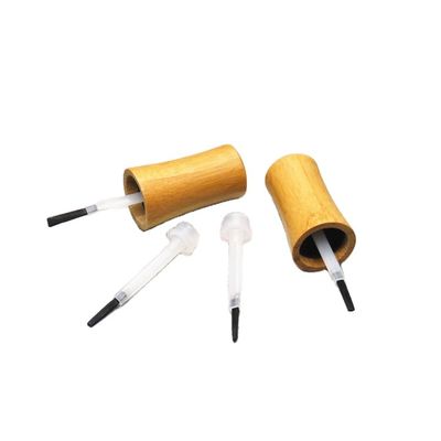 ISO2000 13mm 15mm Nail Polish Bottle Bamboo Cap Make up Cosmetic Glass  Bottle
