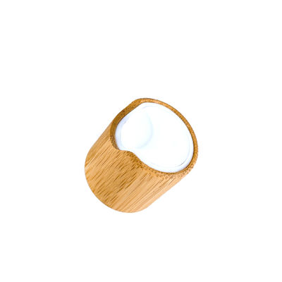 20/410 Natural Bamboo Packaging Disc Top Consmetic Wooden bottle Closures
