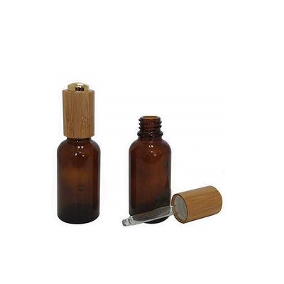 Glass Essential Oil Bottle With Bamboo Child Resistant Dropper  Bamboo Box