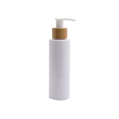 Engraving Logo Plastic 4 oz 8 oz Container Shampoo Cream Bottle With Lid Women