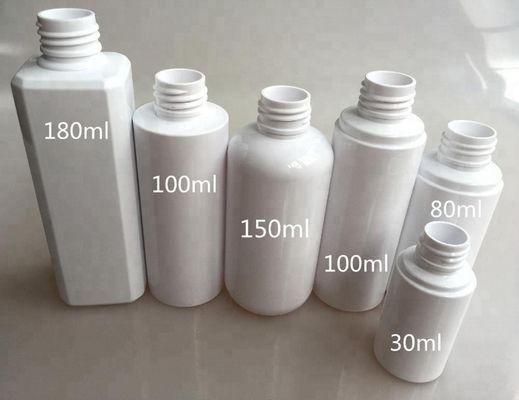 PET plastic cosmetic Emulsion bottle skin care water bottle with wood bamboo cap