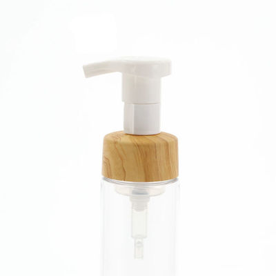 43/415 Cosmetic Products New Design Free Sample Dosage 0.8 cc Bamboo Foam Pump