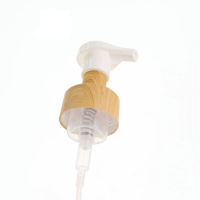 43/415 Cosmetic Products New Design Free Sample Dosage 0.8 cc Bamboo Foam Pump