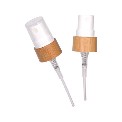 Bamboo Cosmetic Bottle Spray Pump Astringent Perfume 18mm Fine Mist Spray