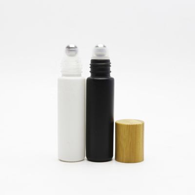 5ml 10ml Bamboo Cosmetic Roll On Glass Essential Oil Bottles Perfume Customized